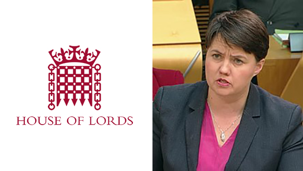 Ruth Davidson, possible elevation to the Lords? 